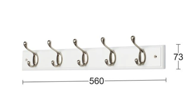 ERA 5 KR KROKSTÄLL VIT/MATT NICKEL