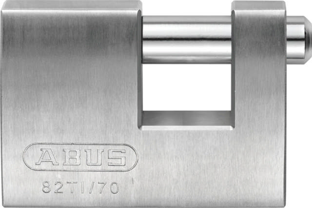 Abus Bolt hänglås 82TI/70 enkelbrytare. Grupp 8519