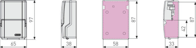 Abus nyckellåda 727 mini