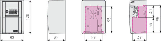 Abus nyckellåda KeyGarage 787 BIG