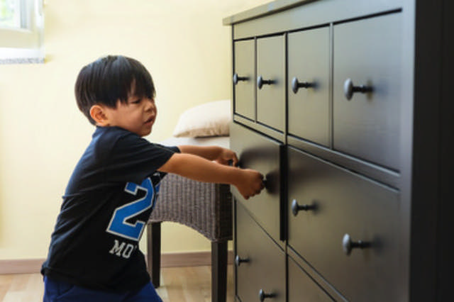 ABUS Magnetlås, 3 st + 1 nyckel