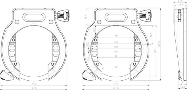 Ringlås 4650SL (VF) 4650SL NR BK OEM