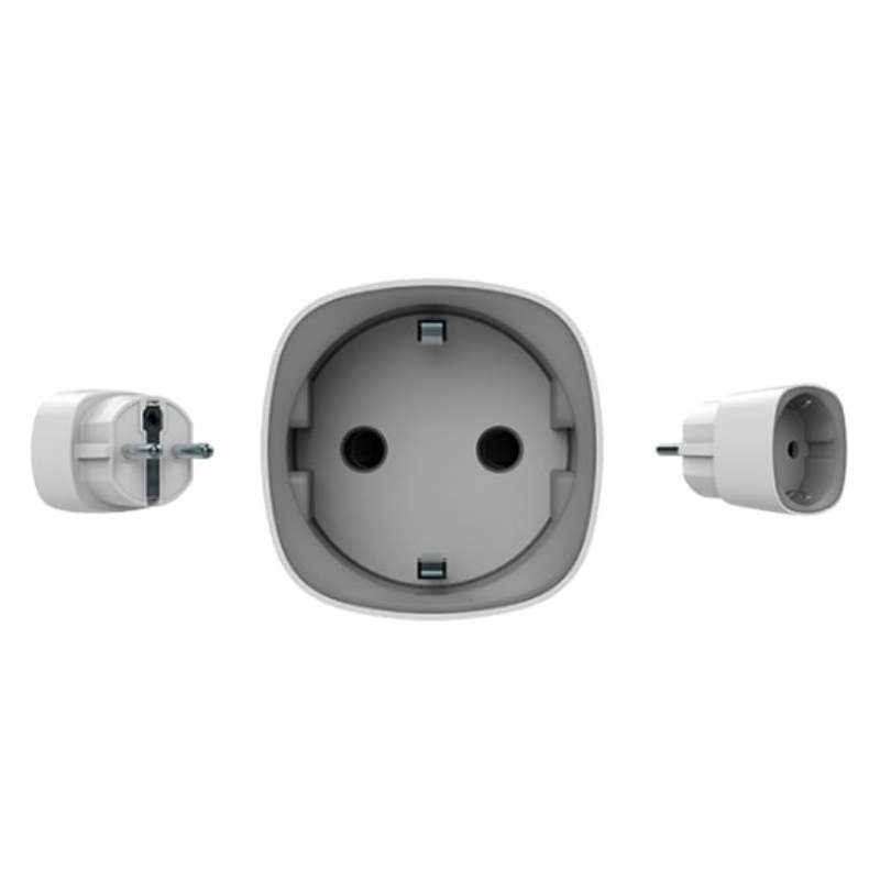 Ajax-uttag, 230V, vit