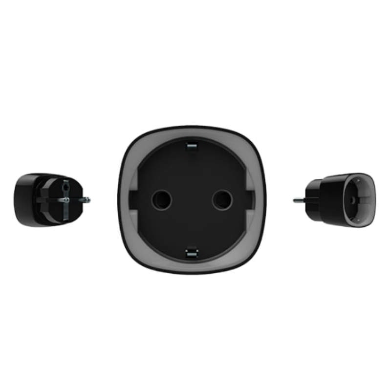 Ajax-uttag, 230V, svart