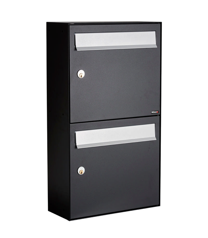 Allux HC4 - utan lås 2 modul med grå klaff