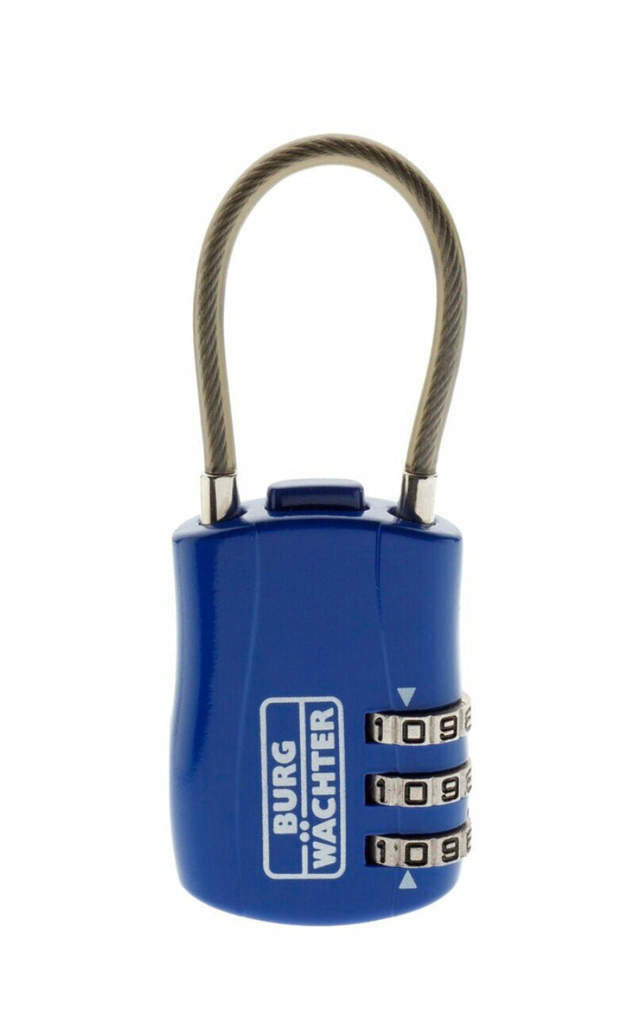 Burg hänglås med kod Combi 73 30 SB