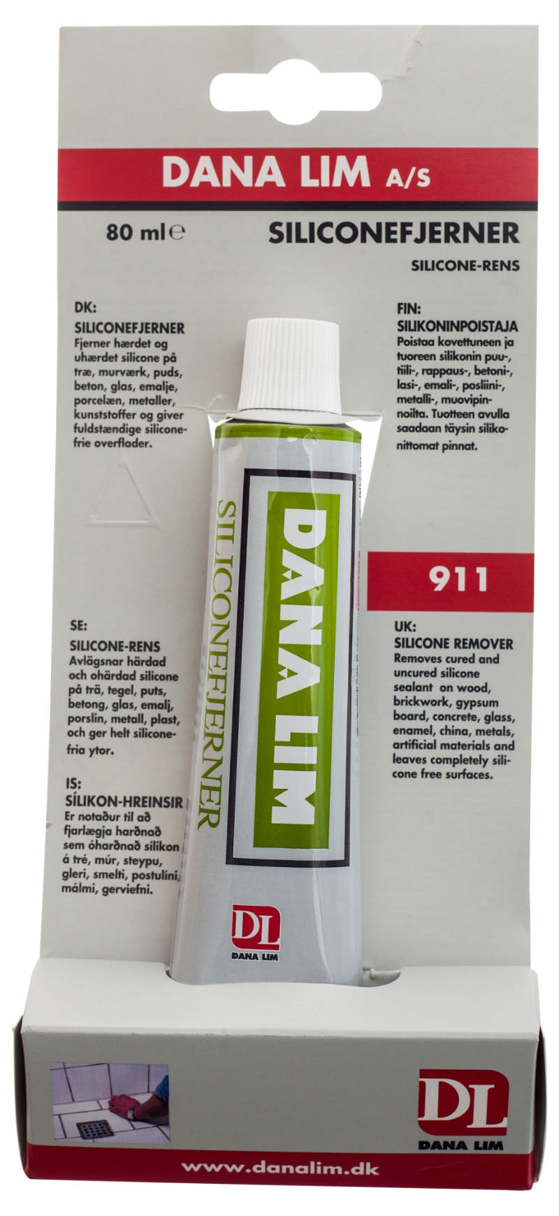 Dana Silikonborttagare 911 80 ml