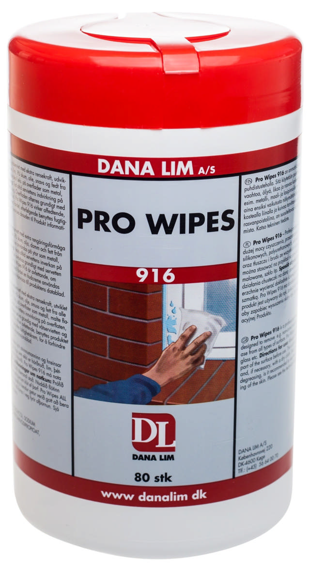Dana Wipes Pro 916 - 80 st