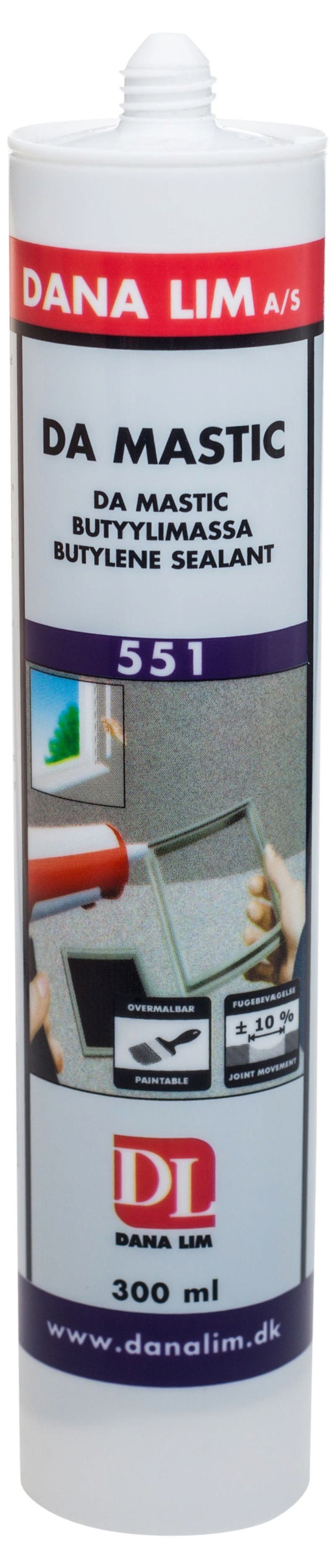 Dana Da Mastic 551 Grå 310 ml