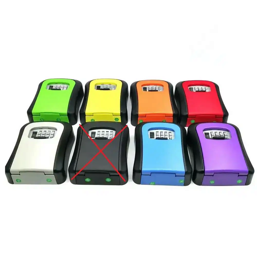 Nyckelbox med rullkoder Blå