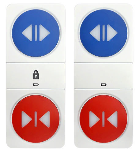 Zafe ClearGuard handikapputtryck, trådlöst set