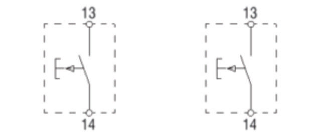 Geba nyckelbrytare ms-apz 1-2T/1 2-vägs komp.
