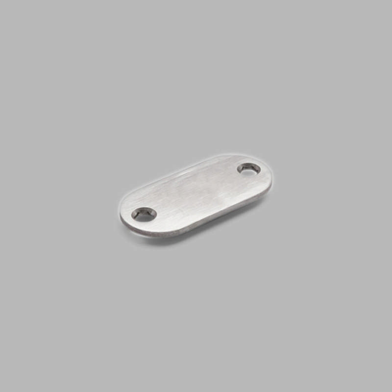 d line blindskylt Oval massiv rosett, CC43