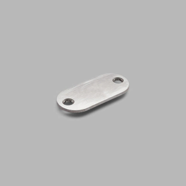 d line blindskylt Oval massiv rosett, CC50