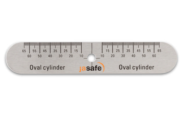 Lockit arbete och oval cylindermätare