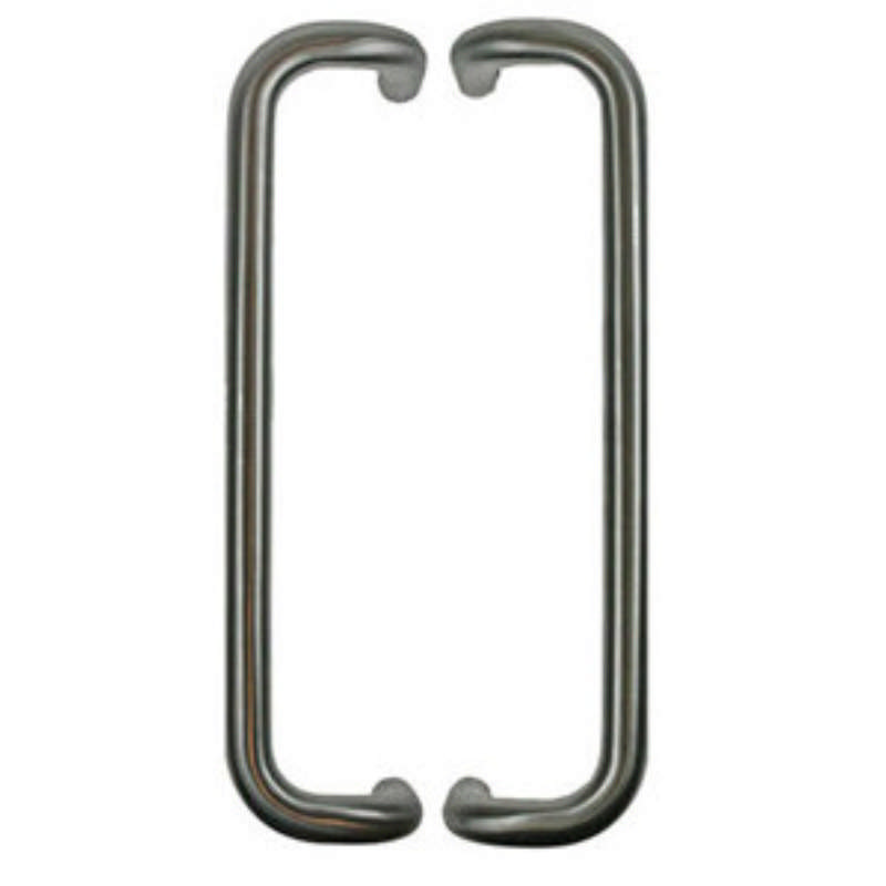 Lockit dörrhandtag Ø 19 CC 300mm, böjt, set