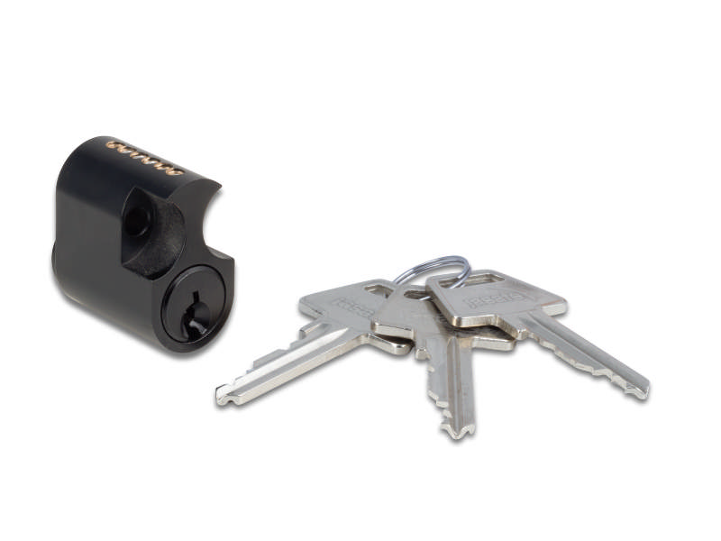 Cylinder 6-stift rokoko NOIR