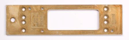 GEZE Monteringsplatta TS 3000 silver