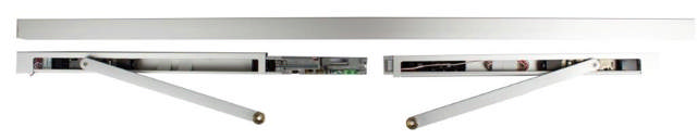 GEZE Glidskena TS 5000 E-ISM, silver (GSR-EMF) (B)