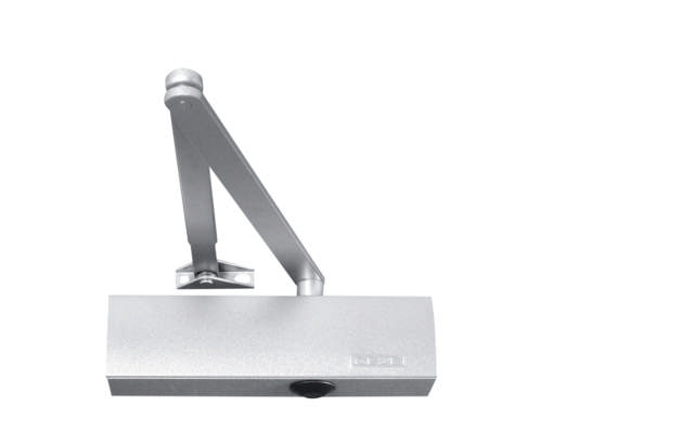 GEZE dörrstängare TS 2000 V EN 2/4/5, komplett, silver