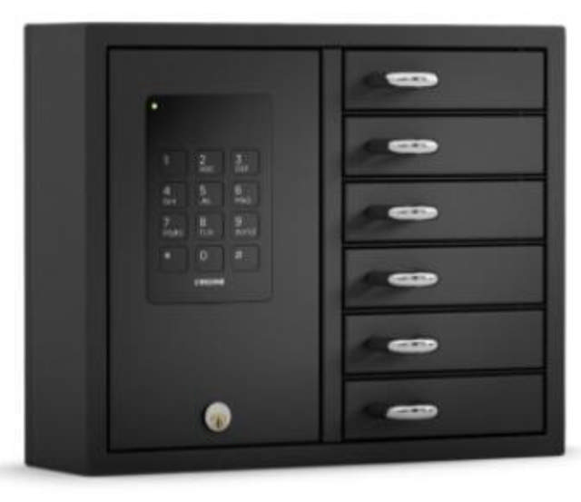 Creone KeyBox 9006 B Batteri i rostfritt stål