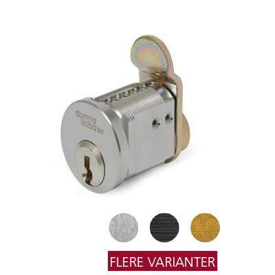 pextra+ privat 4007 brevlådecylinder, matt krom