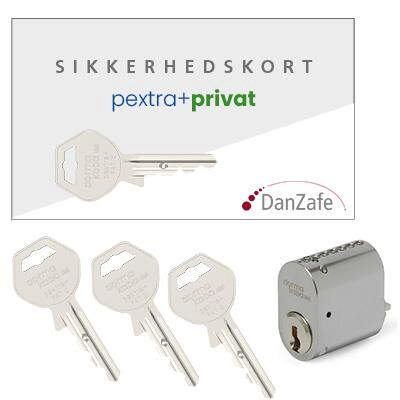 pextra+ privat set, 1x4060, 3xnycklar