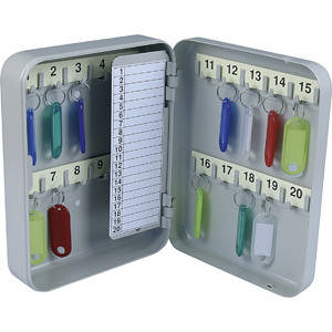 Joma nyckelskåp 20 krokar (200x155x60 mm)