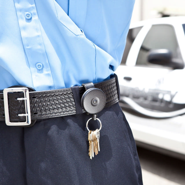 Keybak 483B-HDK svart m/nylon, 120cm, m. ögla