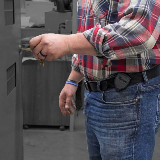 Keybak SUPER 48 plus, m/1,2 m. Kevlarsladd och låsfunktion