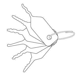 Souber Tools smutsset (jigglers) MJ2 micro (6 st.)