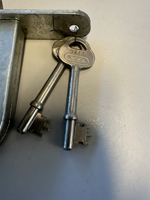 Ruko Comb nyckellås med runda hörn ** UTGÅNG**