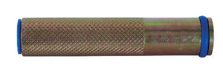 EXP Gängad hylsa metall pk. om 10 st