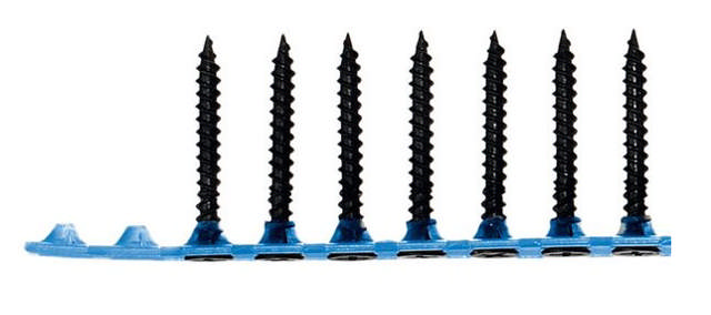 EXP Hård gipsskruv t/stål 3,9x51 bandad PK 1 000