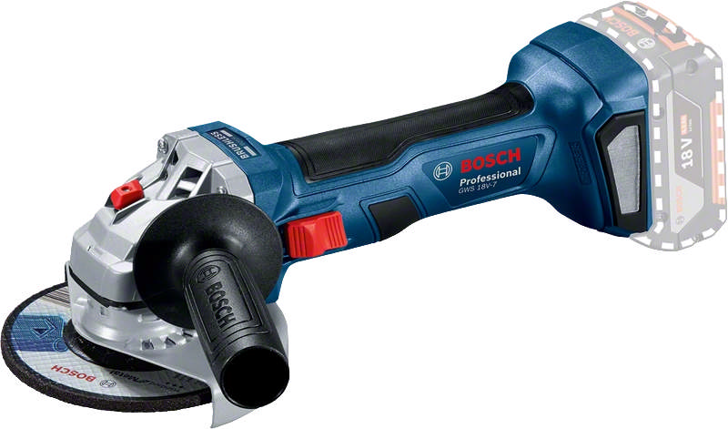 Bosch vinkelslip GWS18V-7 125mm solo