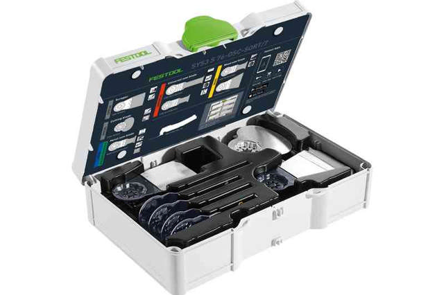 Festool Multiverktygssågbladssats SYS3 S 76-OSC-SVART/7