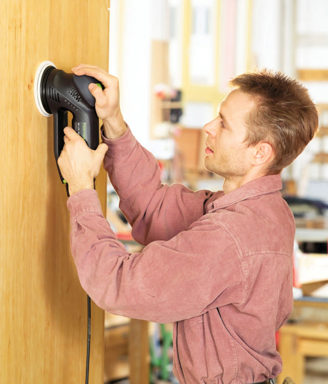 Festool Polerfilt STF D125 white Vlies, 10 stk