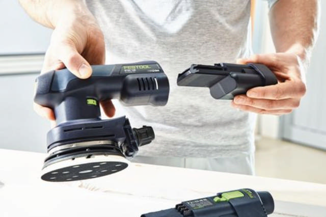 Festool akku excentersliber ETSC 125-Basic