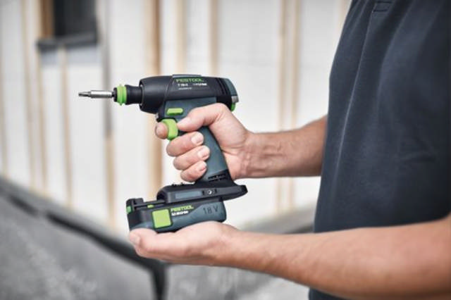 Festool akku bore-/skruemaskine T18+3 Basic