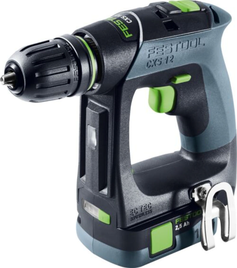 Festool sladdlös borr-/skruvdragare CXS 12 2,5-PLUS