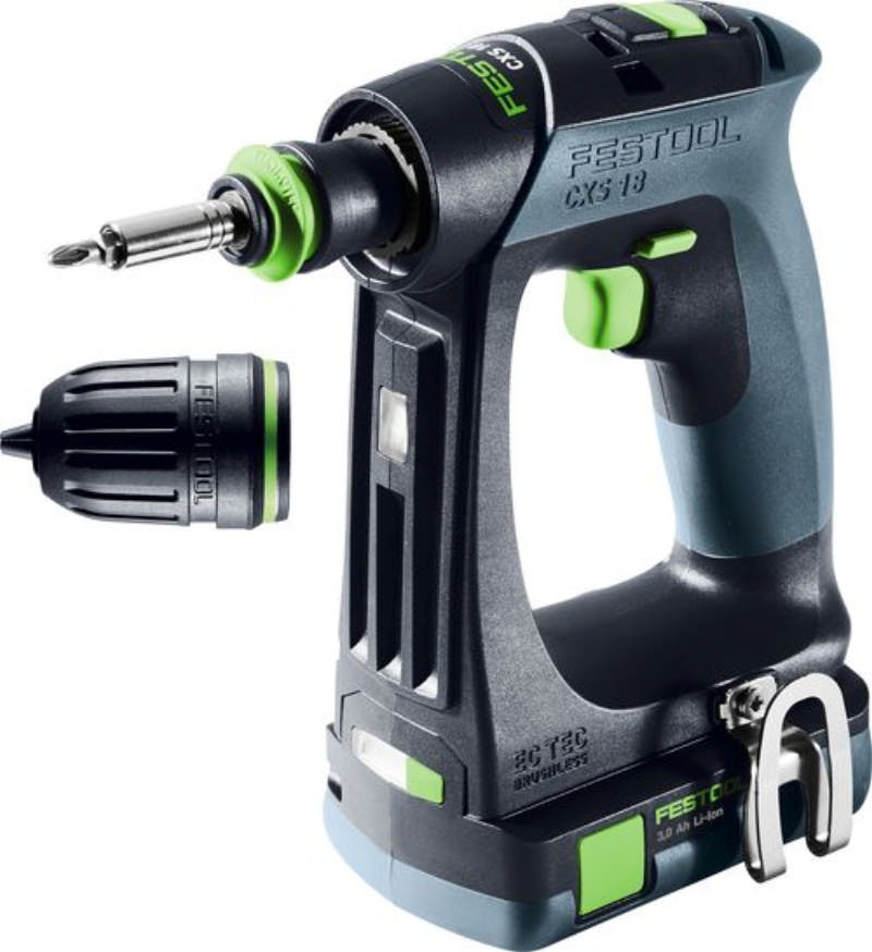Festool sladdlös borr-/skruvdragare CXS 18 C 3.0-Plus