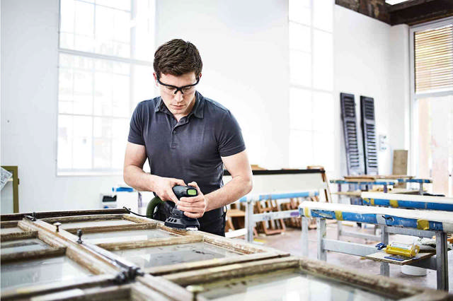 Festool Slippapper STF DELTA/9 P120 Granat, 100 st