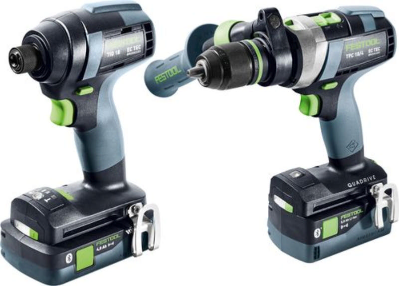 Festool Skruv- och borrsats TID 18 5.0/4.0-Set TPC 18/4
