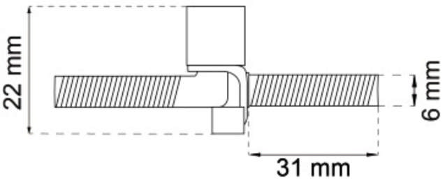 BORRRINGSGÅNGJÄRN.6MM GÄNGTAPP 2ST.FORNIK.