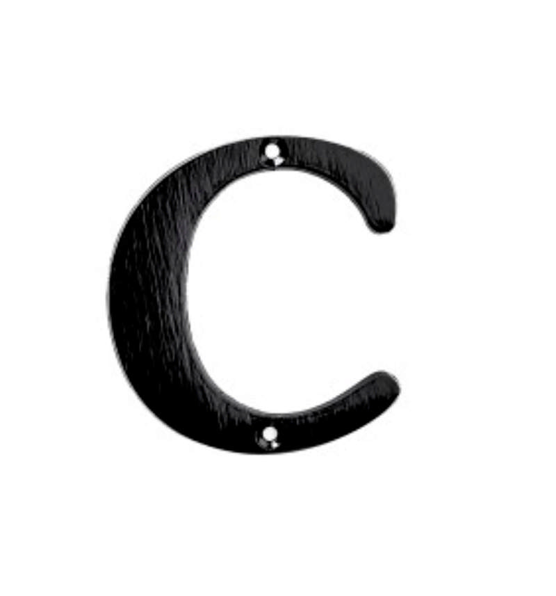 BOKSTÄV 78MM NR C SVART **UTGÅR VID SLUTSÅL**