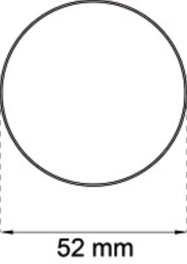 BLINDSKYLT 4MM DOLD MONTERING RF 