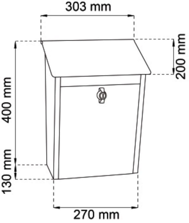 BREVLÅDA 9441 GRÖN