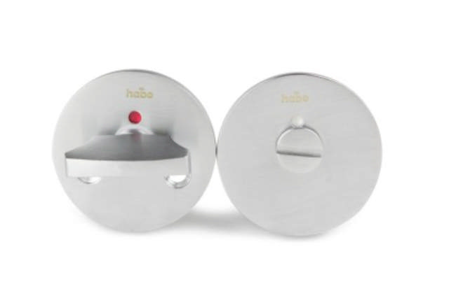 TOALETTFLÄNS F262 BORSTAD KROM