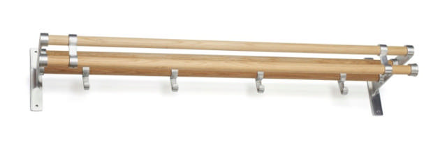 Hatthylla elegant aluminium/eg 1000 mm