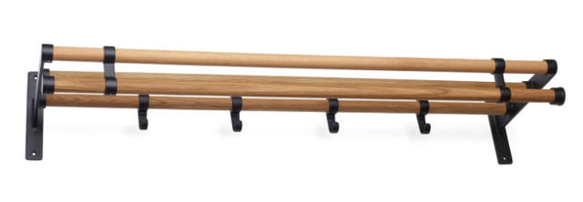 Hatthylla Elegant Plus Svart/Ek 1 M